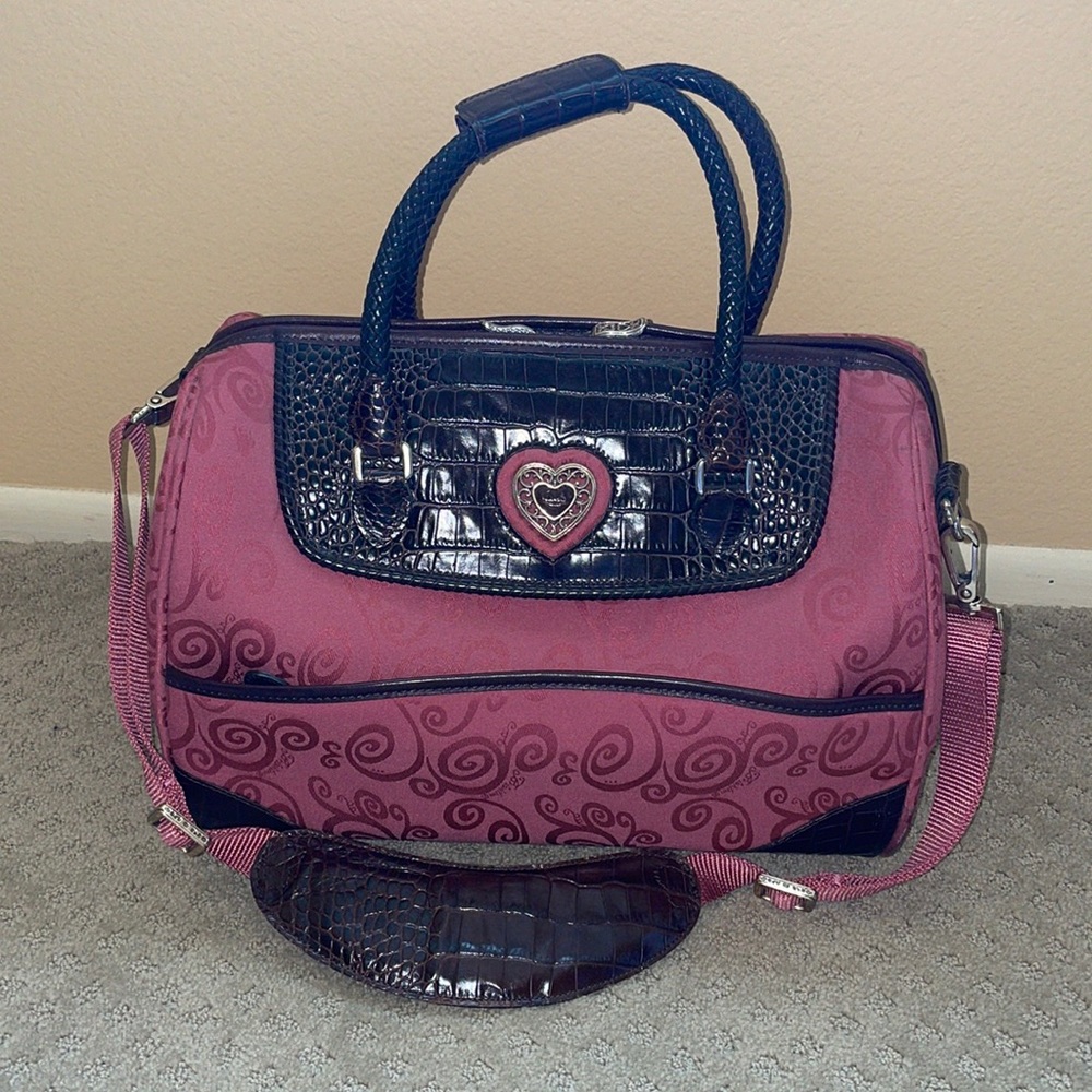 Pink Brighton Travel Bag w/ Strap